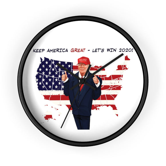 Keep America Great Wall Clock